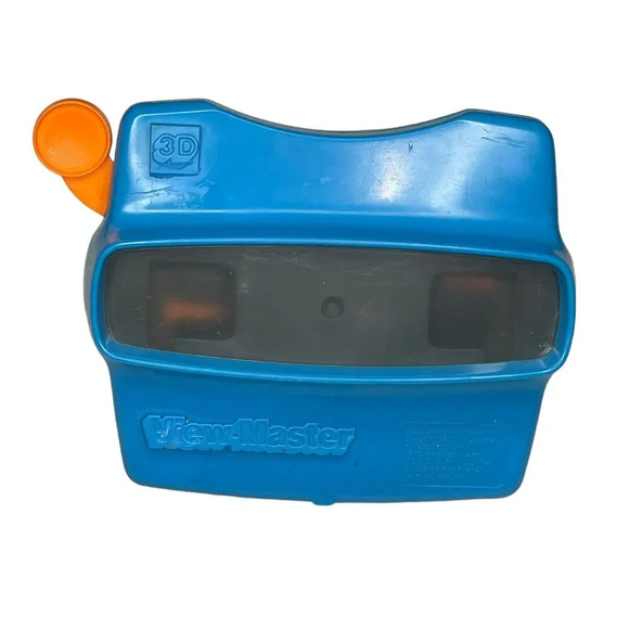 Tyco Toys Other - View Master Blue 3D Viewer Orange Handle Plastic Classic Vintage Toy Viewer Only